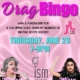 Drag Bringo flyer