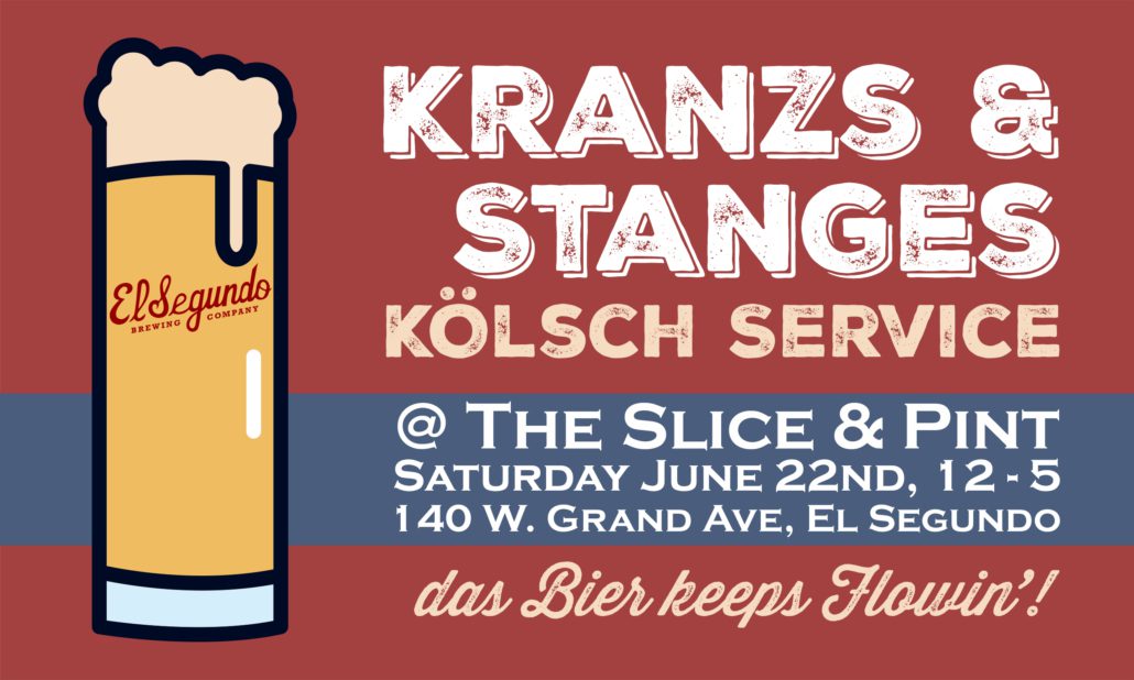 Karan’s and Stanges Kolsch service flyer