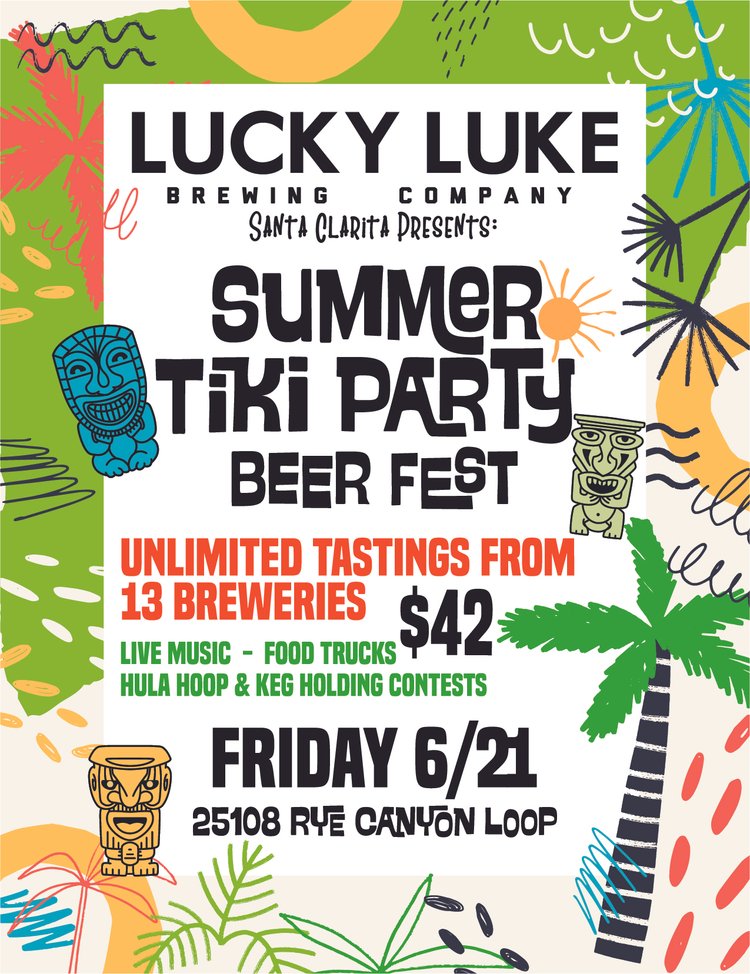 Summer Tiki Beer Fest at Lucky Luke
