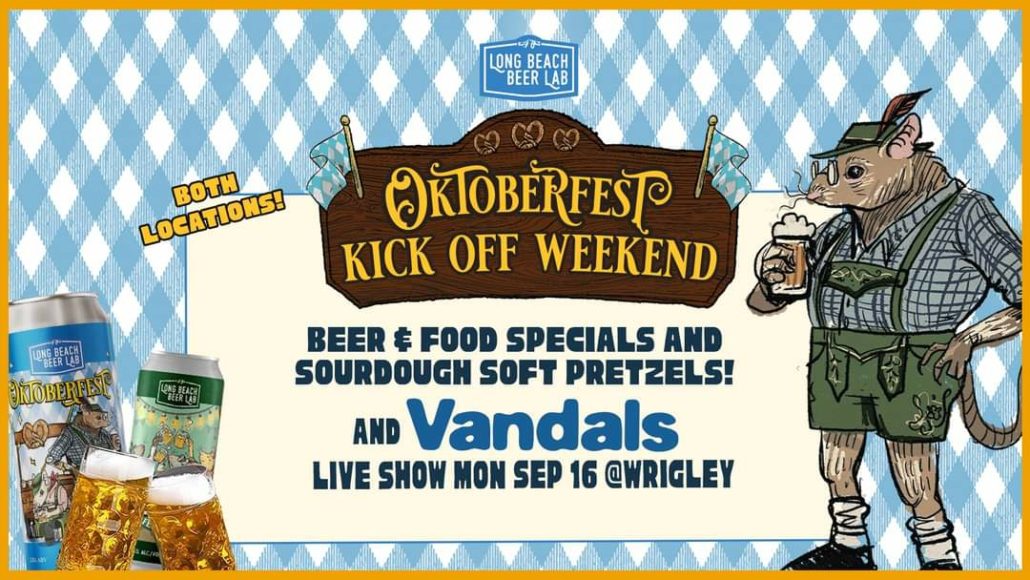 Long Beach Beer Lab Oktoberfest Kick Off Weekend September 16