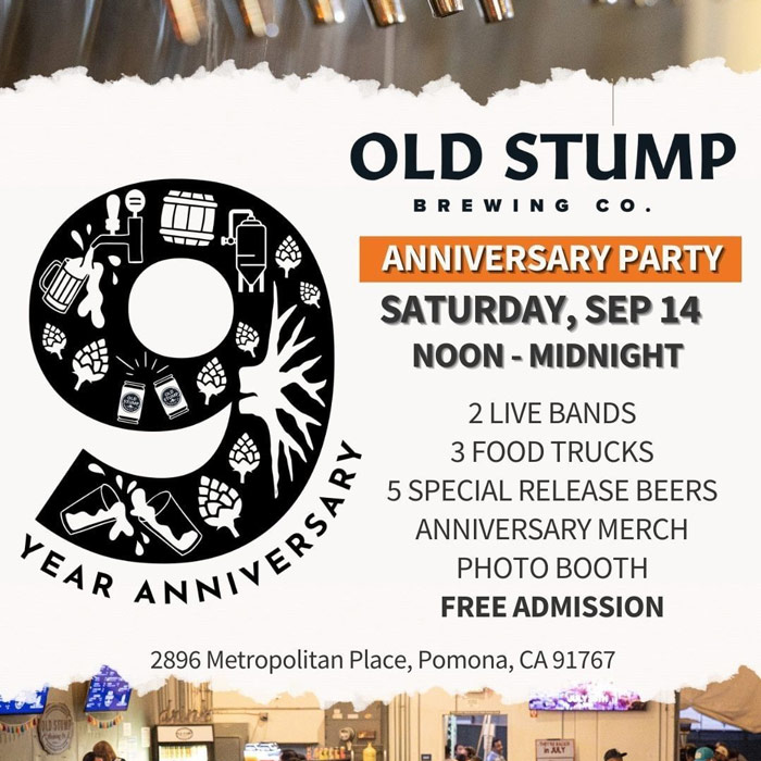 Old Stump Brewing anniversary party