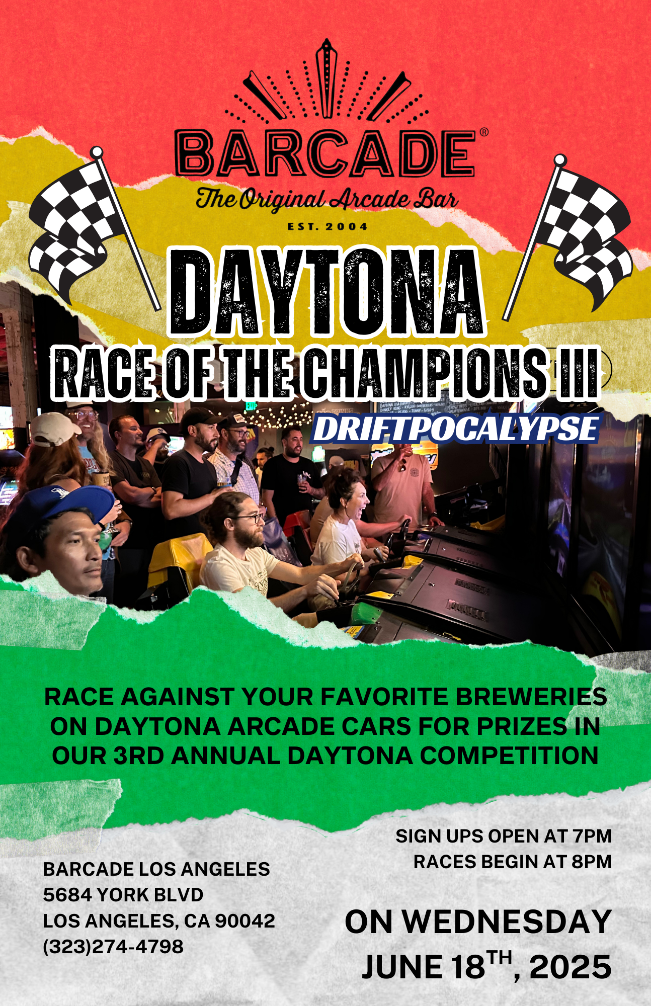 Daytona Race of the Champions flyer