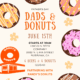 Dads & Donuts flyer