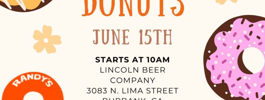 Dads & Donuts flyer