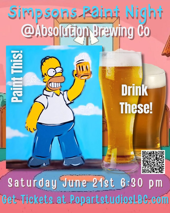 Paint Night at Absolution Brewing