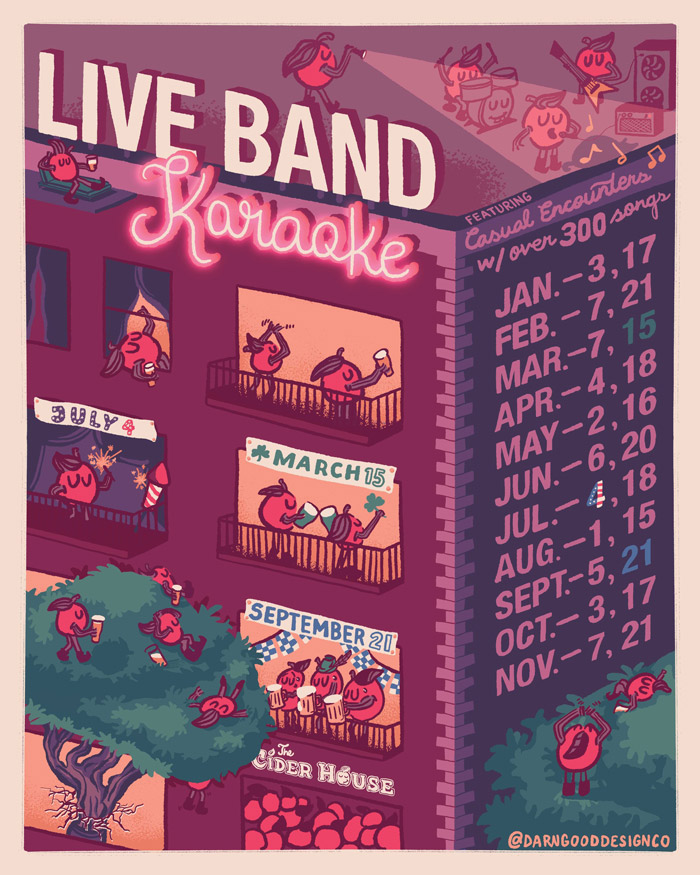 Live Band Karaoke at Benny Boy