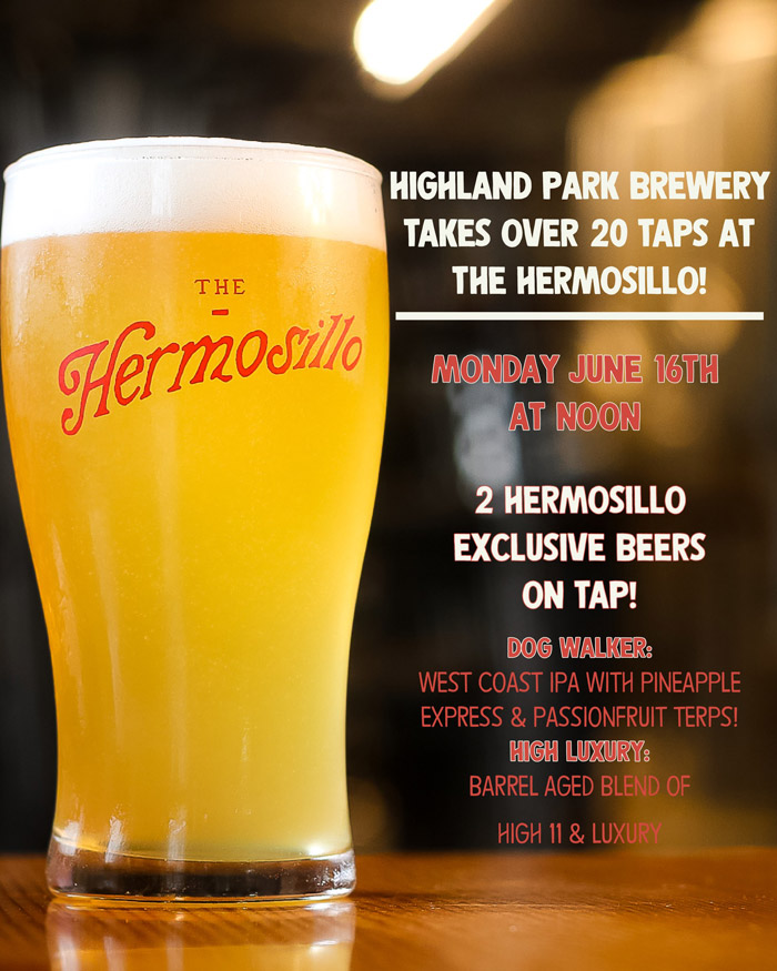 Highland Park Brewery tap takeover