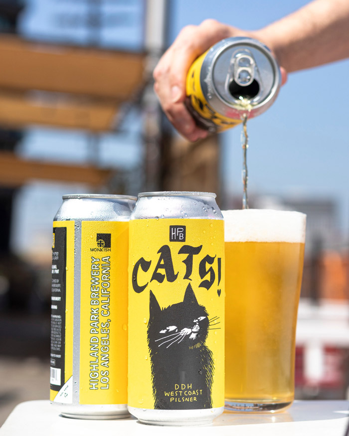 Highland Park Brewery beer: Cats