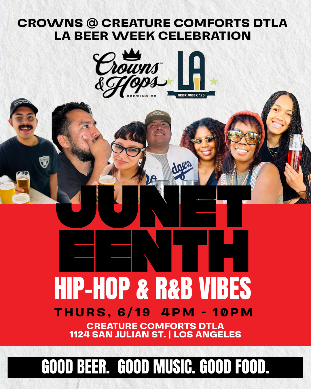 Juneteenth invitation flyer