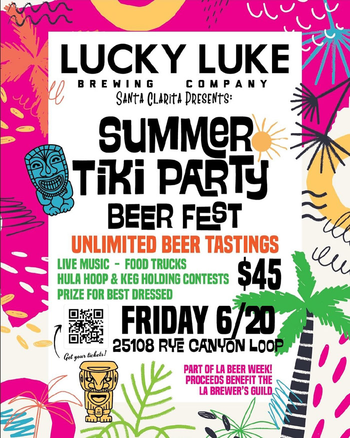 Lucky Luke Summer Tiki Party