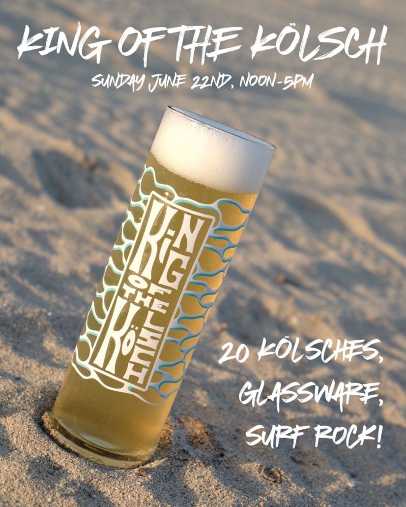 King of the Kolsch glassware