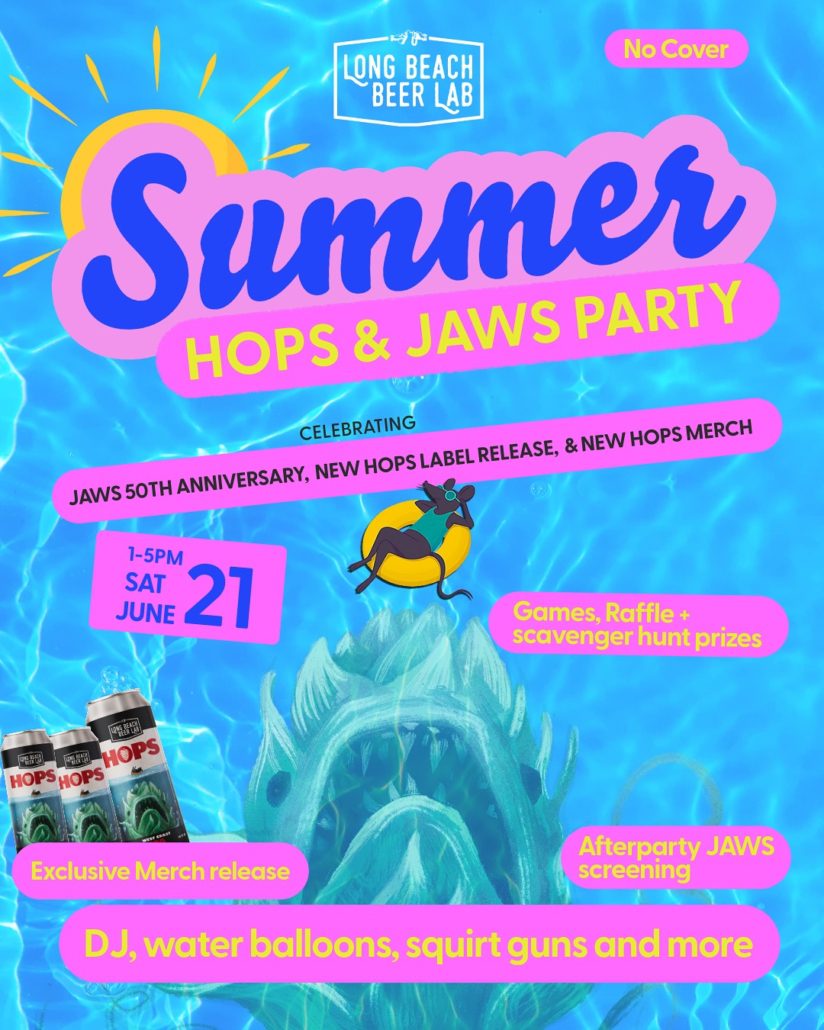 Summer Jaws Party at Long Beach Beer Lab