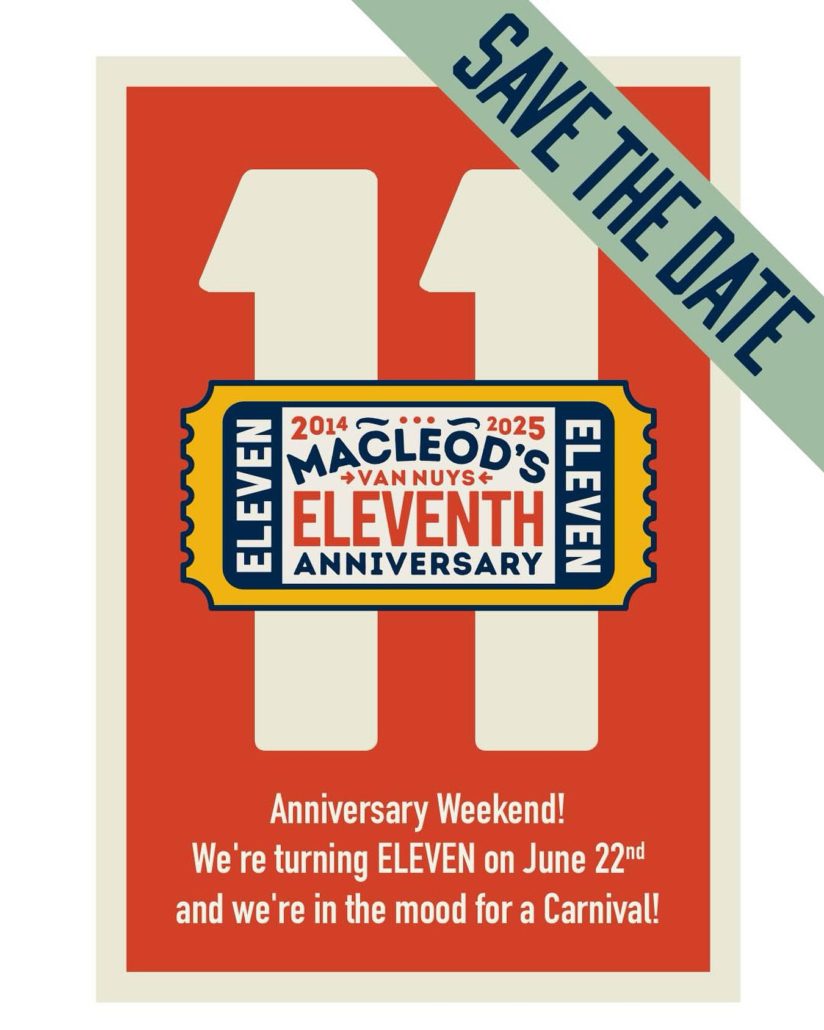 MacLeod 11th Aniversary