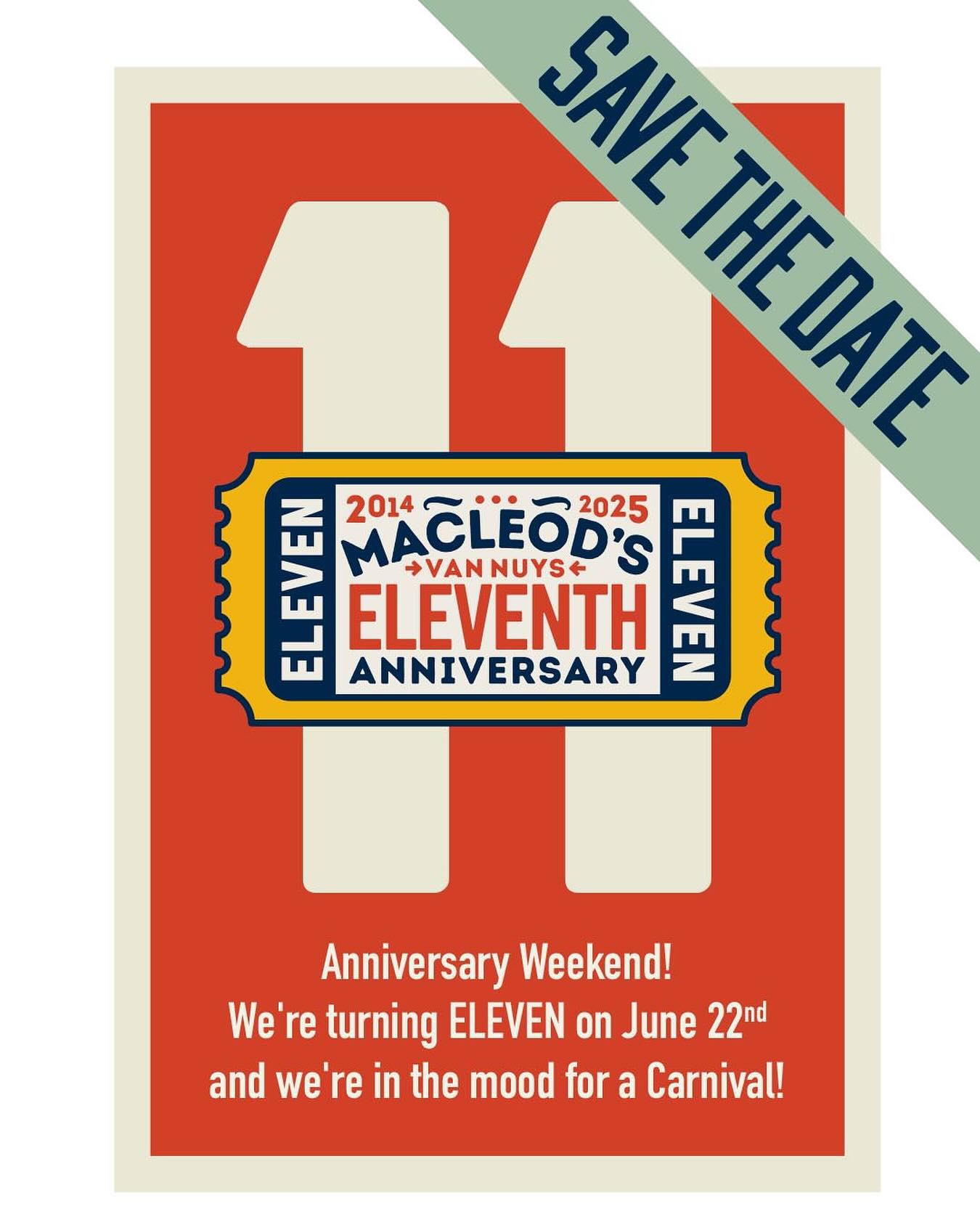 MacLeod 11th Aniversary