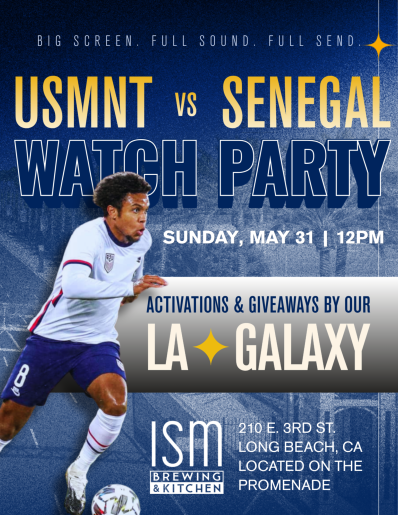 USMNT vs Senegal Watch Party at ISM
