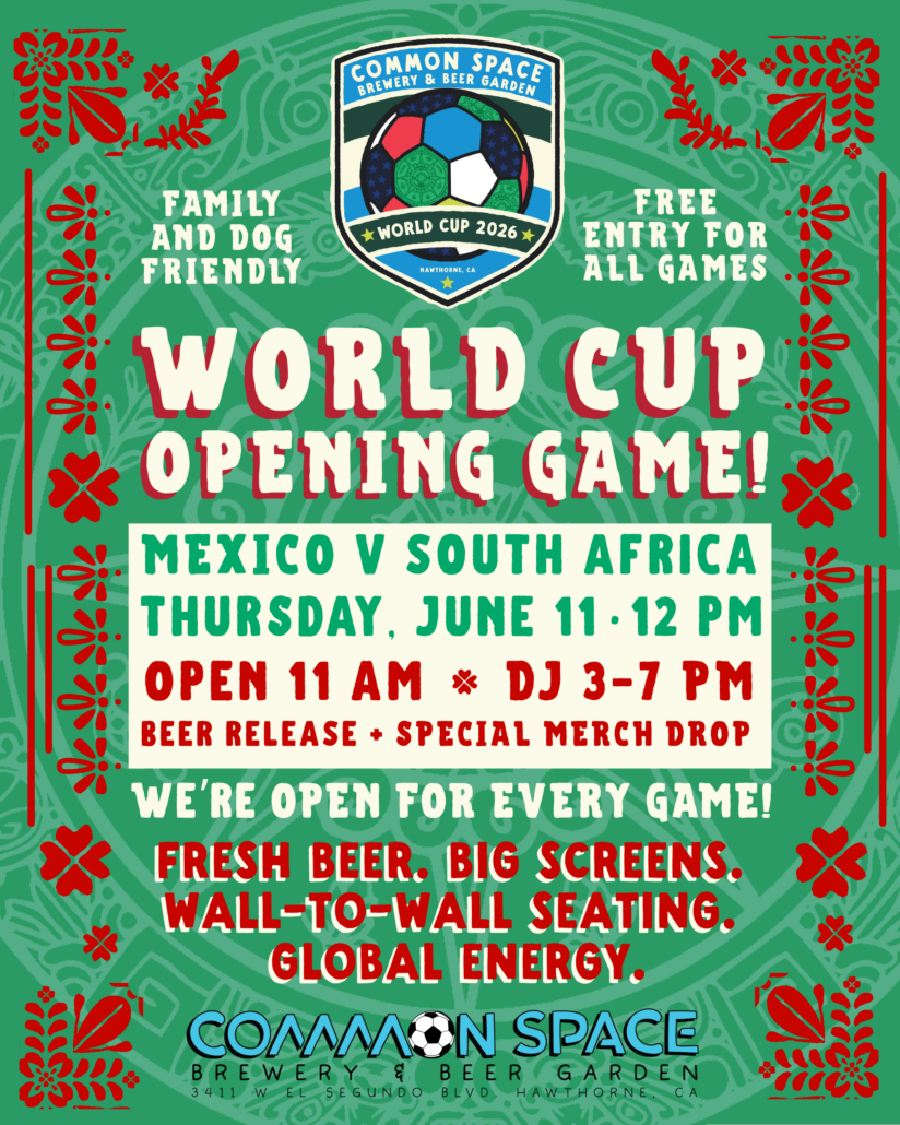 World Cup Opening Game at Common Space