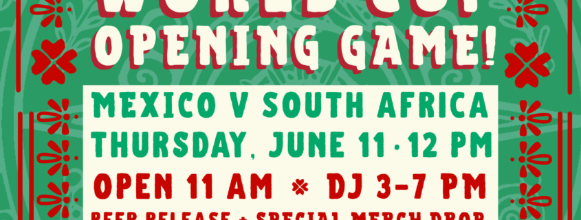 World Cup Opening Game at Common Space