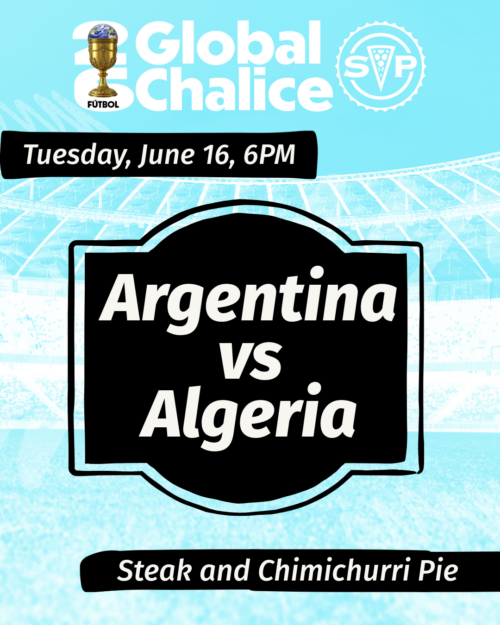 Argentina v Algeria at The Slice & Pint El Segundo