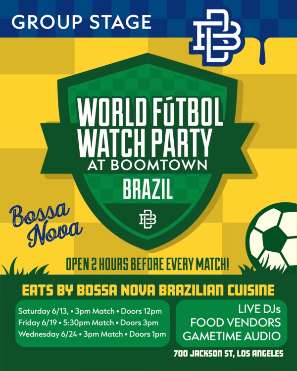 Brazil Group Stage Match at Boomtown Brewery