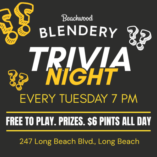 Trivia Tusedays at Beachwood Blendery DTLB