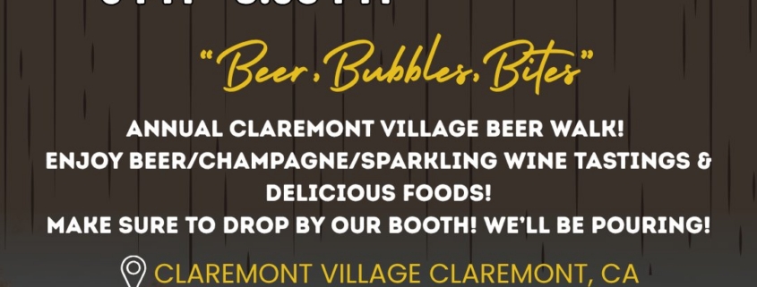 Claremont Craft Beer Walk