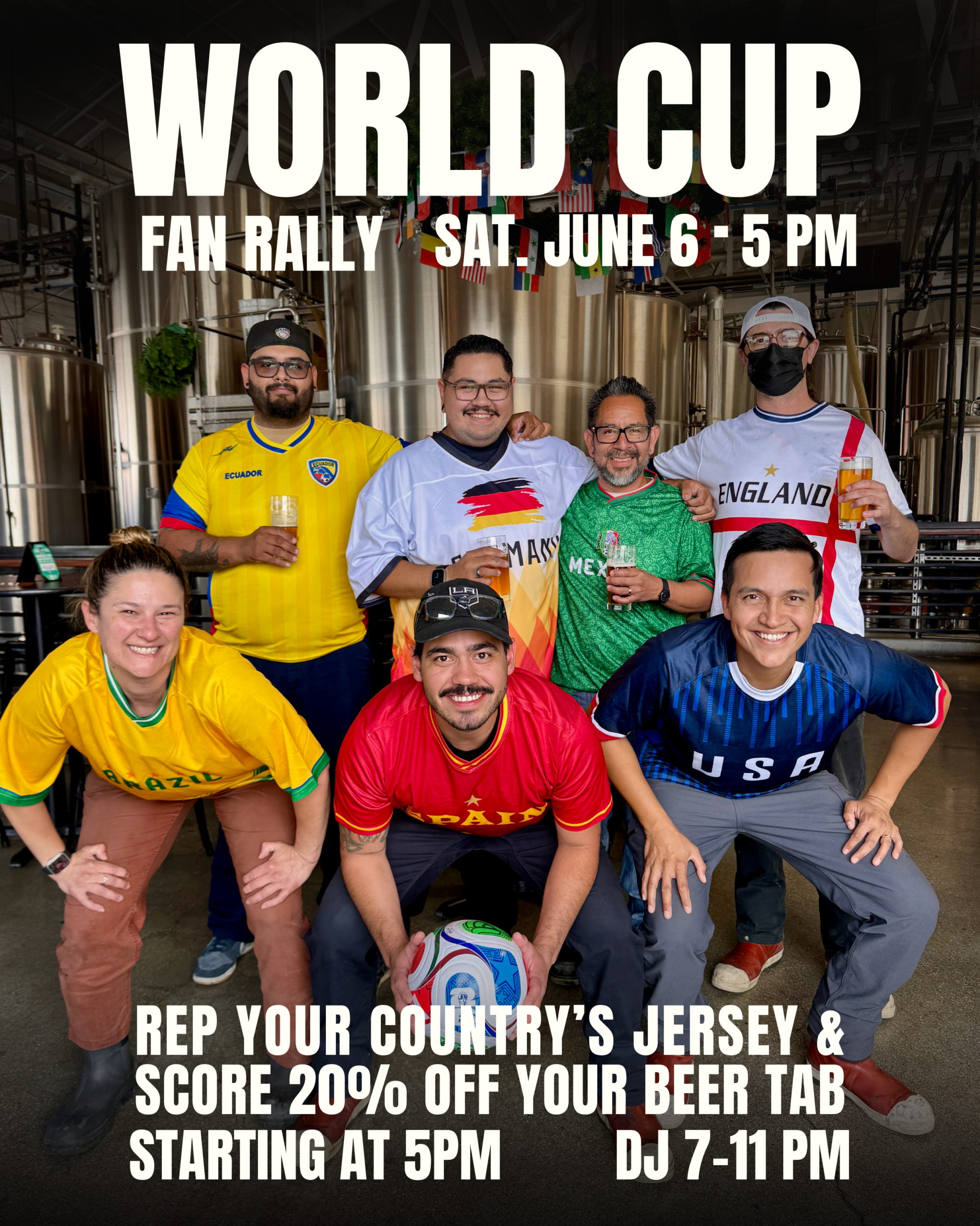 World Cup Fan Rally at Common Space