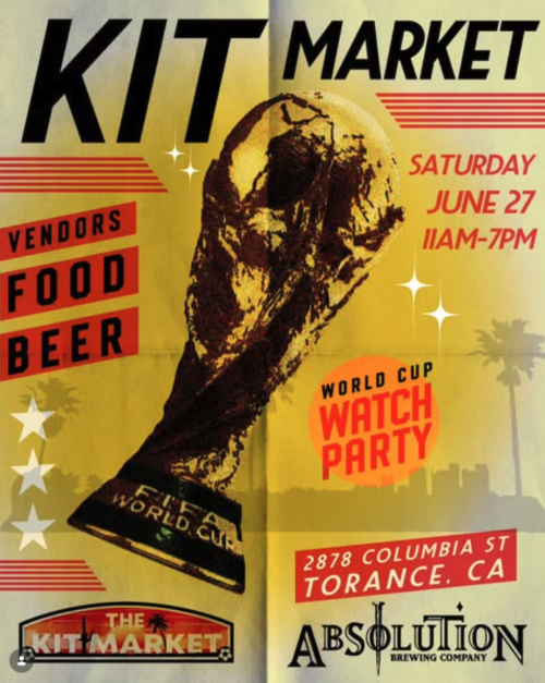 ⚽️🛍️ Vintage Football Kit Market at Absolution Brewing