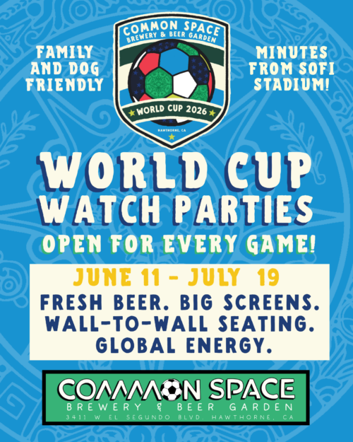 World Cup Watch Parties at Common Space Brewery