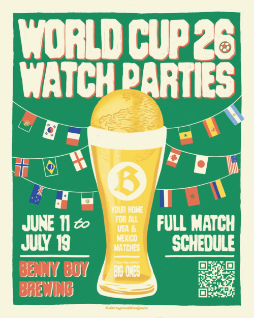 Mexico vs. South Africa Watch Party at Benny Boy Brewing