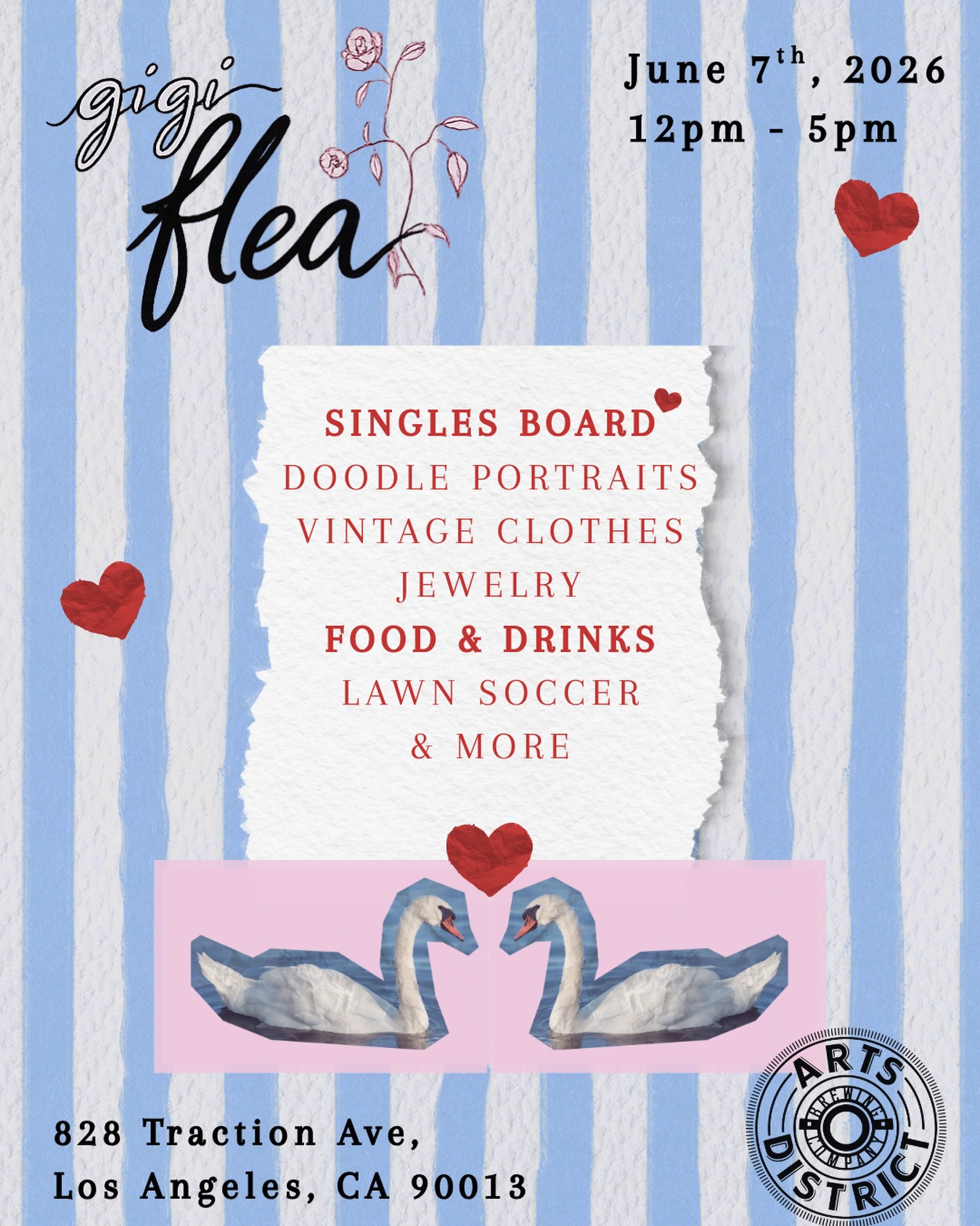 Gigi Flea at Arts District Brewing