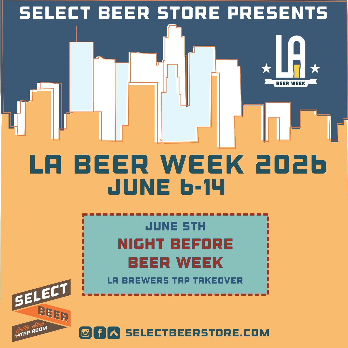 Select Beer Store - LA Beer Week 2026