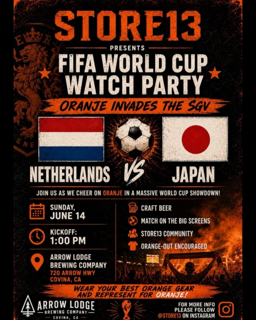 Netherlands vs Japan at Arrow Lodge West Covina