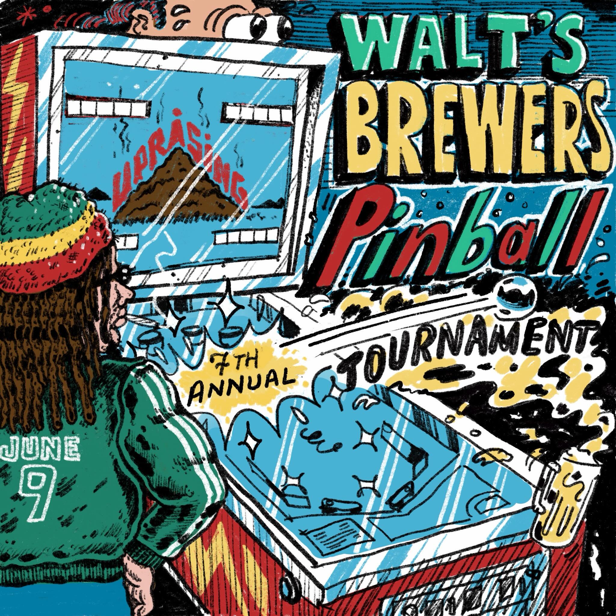 Brewer&rsquo;s Pinball Tournament at Walt's Bar