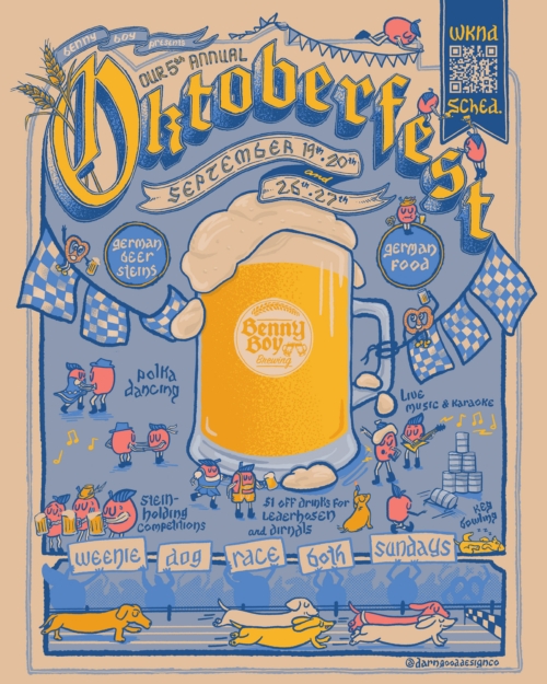Oktoberfest at Benny Boy