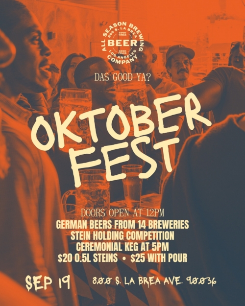 Oktoberfest at All Season Brewing