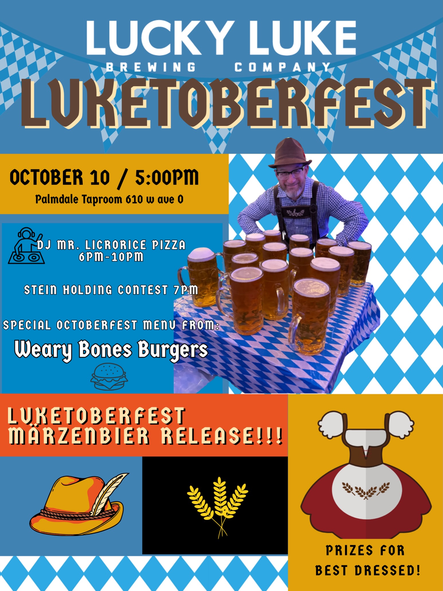 Luketoberfest at Lucky Luke Brewing Palmdale