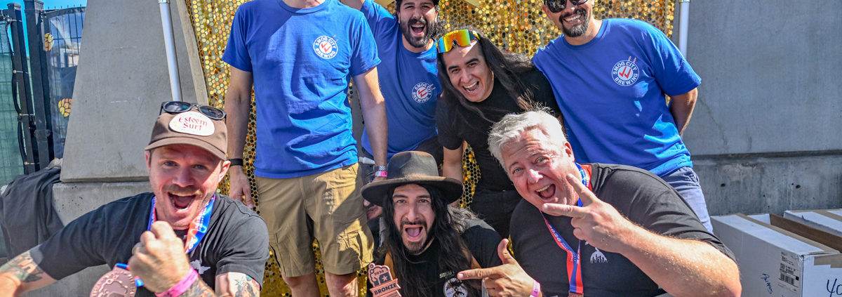 Smog City Brewery award winners at GABF
