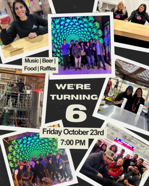 Audiograph Beer Co Six Year Anniversary